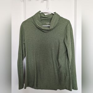 LL Bean Cowl Neck Long Sleeve